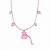 Colar urso bear pink chain - Imagem 1