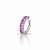 Piercing fake cravejado luxo pink - Imagem 1