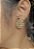 Brinco caracol com zirconias - Imagem 4
