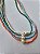 Colar Choker cristal com pérola natural - Imagem 4