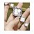 Pulseira Relógio Trevo Cravejado Com Zircônias - Imagem 12