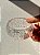 Bracelete Transparente  Dourado Redondo com Gliter - Imagem 4