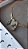 Kit Pingente Casal Fecho Clic Com Pingente Coração Passante Dois lados Choker Laminada - Imagem 4