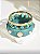 Trio de Bracelete Azul Summer Concha Esmaltado - Imagem 2