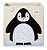 Cesto organizador 3Sprouts - Pinguim - Imagem 1