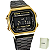 Relógio Unissex Casio Digital Vintage Preto A168WEGB-1BDF - Imagem 1