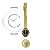 Relógio Technos Feminino Analógico Mini Dourado GL30FR/1P - Imagem 4