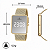 Relógio Champion Feminino Digital Led Dourado Espelhado CH40080B - Imagem 6