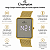 Relógio Champion Feminino Digital Led Dourado Espelhado CH40080B - Imagem 7