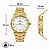 Relógio Champion Feminino Analógico Elegance Dourado CN25832W - Imagem 5