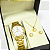 Relógio Champion Feminino Analógico Elegance Dourado CN25832W - Imagem 7