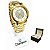 Relógio Champion Feminino Analógico Elegance Dourado CN26466W - Imagem 1
