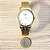Relógio Champion Feminino Analógico Dourado Elegance CN25841W - Imagem 7