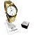 Relógio Champion Feminino Analógico Dourado Kit CN29061W - Imagem 1