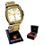 Relógio Technos Masculino Analógico Golf Dourado 2115MWS/1D - Imagem 1