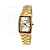 Relógio Orient Feminino Analógico Retangular Dourado LGSS1015 C1KX - Imagem 3