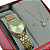 Relógio Mondaine Feminino Analógico Dourado Kit 32720LPMKDE1K1 - Imagem 1