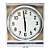 Relógio de Parede Herweg Quartz 40 cm Cromado Liso 6128 - 028 - Imagem 4