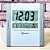 Relógio de Parede e Mesa Herweg Digital Cinza Metálico 6474 - 071 - Imagem 2