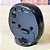 Relógio Despertador Herweg Quartz Analógico Preto 2634 - 034 - Imagem 6