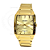 Relógio Orient Masculino Analógico Dourado Quadrado GGSS1007 C2KX - Imagem 3