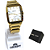 Relógio Orient Masculino Analógico Dourado Quadrado GGSS1007 S2KX - Imagem 1
