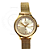 Relógio Technos Feminino Analógico Duas Voltas Mini Dourado GL32AU/1X - Imagem 3