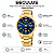 Relógio Seculus Masculino Analógico Dourado Long Life 20802GPSVDA2 - Imagem 5