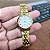 Relógio Mondaine Feminino Dourado Kit Com Semijoia 99919LPMKDE1K1 - Imagem 3