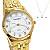 Relógio Mondaine Feminino Dourado Kit Com Semijoia 99919LPMKDE1K1 - Imagem 2