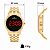 Relógio Champion Feminino Digital Led Dourado CH40204H - Imagem 5