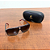 Óculos de Sol Carrera Preto Vermelho UV Protection Grand Prix 2/S T4O 649O S - Imagem 5