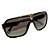 Óculos de Sol Carrera Masculino Preto UV Protect 1014/S 807 65HA S - Imagem 2