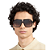 Óculos de Sol Carrera Masculino Preto UV Protect 1014/S 807 65HA S - Imagem 7