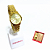 Relógio Mondaine Feminino Analógico Dourado Kit 32611LPMKDE1K1 - Imagem 1