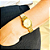Relógio Mondaine Feminino Analógico Dourado Kit 32610LPMKDE1K1 - Imagem 7