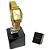 Relógio Lince Feminino Analógico Dourado Clássico LQG4675L C2KX - Imagem 1
