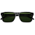 Óculos de Sol Arnette Masculino Bandra Verde Escuro AN4298 27587155 - Imagem 2