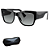 Óculos de Sol Vogue Feminino Preto Gradiente VO5462S W44/1154 - Imagem 1