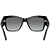 Óculos de Sol Vogue Feminino Preto Gradiente VO5462S W44/1154 - Imagem 5