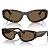 Óculos de Sol Vogue Havana Escuro VO5585S Tamanho 54 - Imagem 1