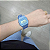 Relógio Casio Unissex Digital Transparente Azul F-91WS-2DF - Imagem 2