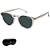 Óculos de Sol Carrera Unissex Proteção UV Cinza 301/S KB7 50KU S - Imagem 1