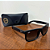 Óculos de Sol Ray Ban Justin Classic Preto Fosco RB4165L Tamanho 55 - Imagem 8
