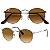Óculos De Sol Ray Ban Round Flat Lenses RB3447N Tamanho 53 - Imagem 1