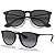 Óculos De Sol Ray Ban Erika Classic Preto Fosco RB4171L Tamanho 54 - Imagem 1