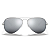 Óculos De Sol Ray Ban Aviator Mirror Polarizado RB3025 Tamanho 58 - Imagem 4