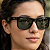 Óculos De Sol Ray Ban Justin Classic Preto Bilhante RB4165L Tamanho 55 - Imagem 2
