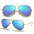 Óculos De Sol Ray Ban Aviator Flash Lenses RB3025 Tamanho 58 - Imagem 1