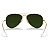 Óculos De Sol Ray Ban Aviator Flash Lenses RB3025 Tamanho 58 - Imagem 5